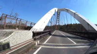 県道６６の白い橋