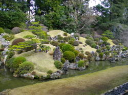 小堀遠州作の庭園