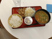 豚汁定食美味い