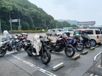 道の駅もとす駐車場